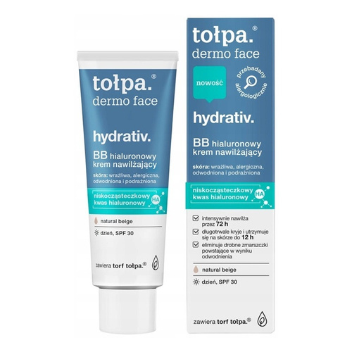 Tołpa Dermo Face Hydrativ Nawilżający Krem BB SPF 30 40ml
