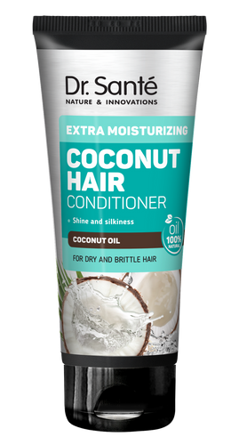 Dr. Sante Coconut Hair Conditioner with Coconut Oil for Dry Brittle Hair 200ml