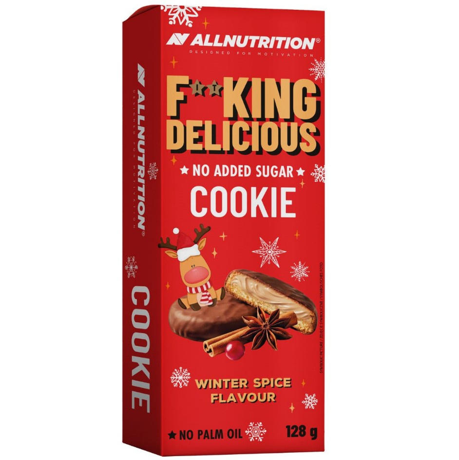 Fitking Delicious Cookie, Winter Spice - 128g