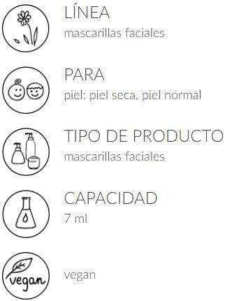 Ziaja Nawilżająca Maska z Glinką Zieloną dla Skóry Suchej i Normalnej 7ml