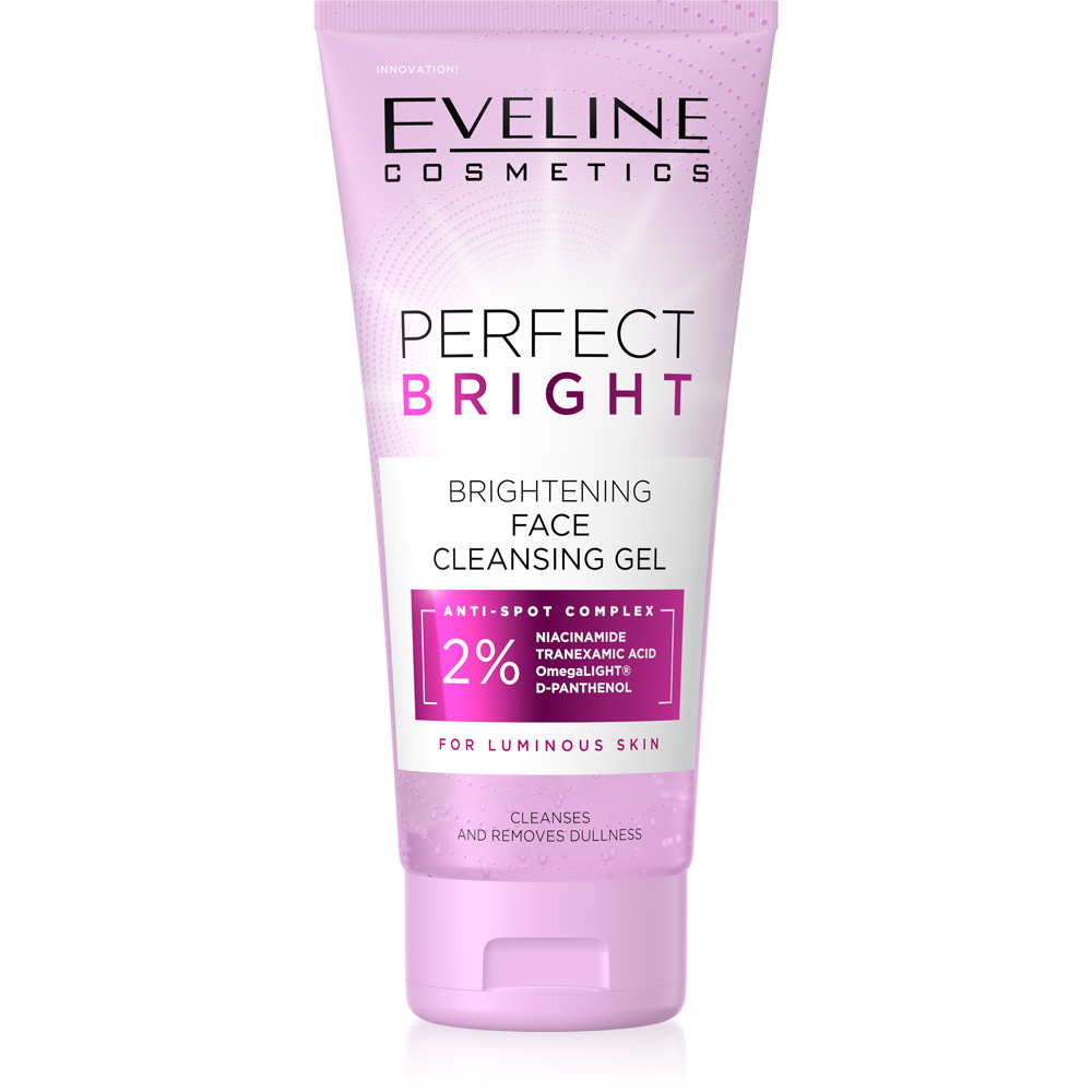 Eveline Perfect Bright Rozjaśniający Żel Oczyszczający do Twarzy 150ml
