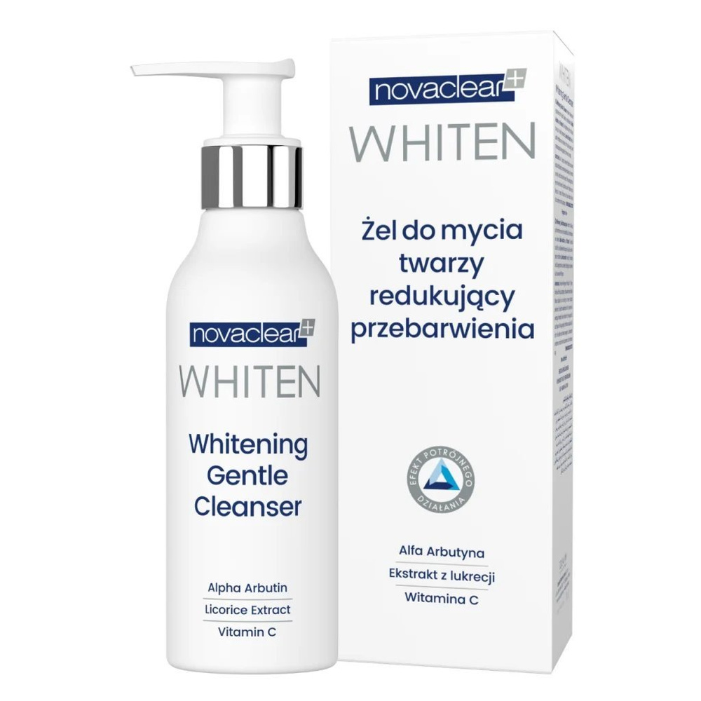 NovaClear Whiten Whitening Gentle Cleanser Reducing Discoloration 150ml