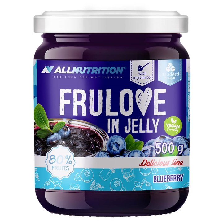 Allnutrition Delicious Line Frulove In Jelly Blueberry 500g Best Before 31.01.26