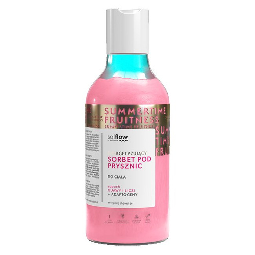 So!Flow by Vis Plantis Sorbet pod Prysznic Gujawa i Liczi 400ml