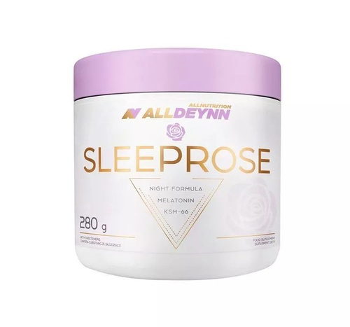 AllDeynn SleepRose Wieloskładnikowa Formuła na Dobry Sen i Regenerację Organizmu Lemon Orange 280g 