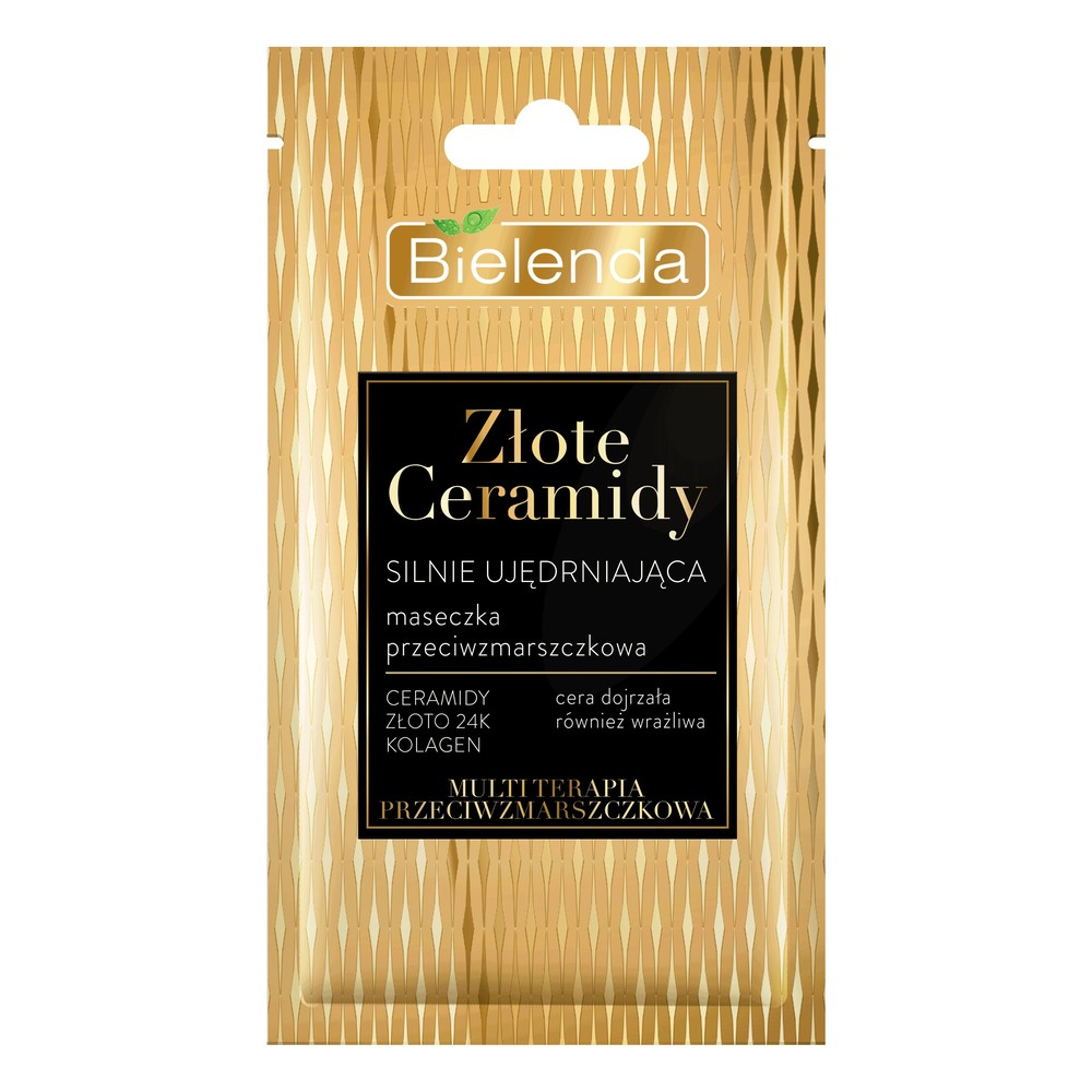 Bielenda Golden Ceramides Strongly Firming Anti Wrinkle Mask for Mature Skin 8ml