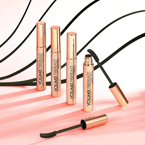 Eveline Volumix Fiberlast Ultra False Lash Effect Tusz do Rzęs Pogrubiający Wydłużający 10ml