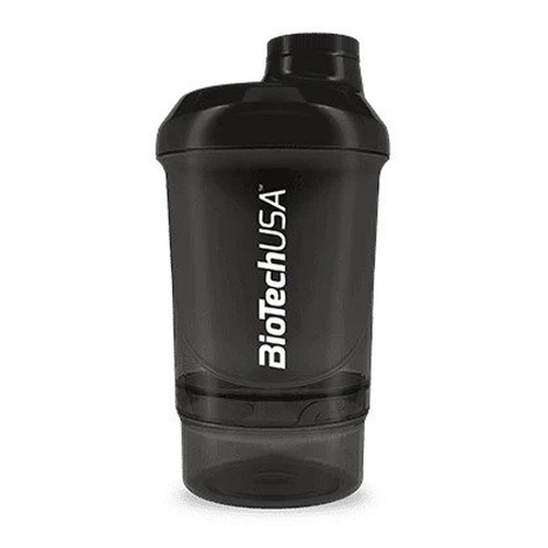 BioTechUSA Wave+ Shaker Black Smoke 300ml