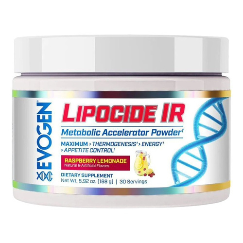 Evogen Lipocide IR Multi-Ingredient Powder, Raspberry Lemonade 168g
