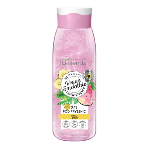 BIELENDA VEGAN SMOOTHIE ŻEL POD PRYSZNIC ARBUZ + BANAN 400ML