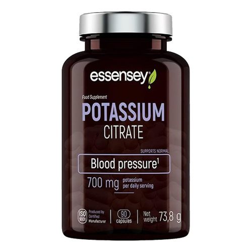 Essensey Cytrynian Potasu 700mg 90 Kapsułek