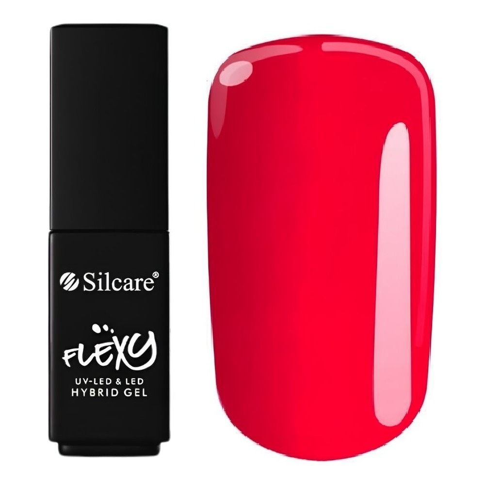 Silcare Flexy UV/LED Hybrid Nail Polish 222 Classic Red 4.5g
