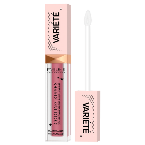 Eveline Variete Cooling Kisses Błyszczyk Zwiększający Objętość Ust z Efektem Chłodzącym Nr 05 New Romance 6,8ml