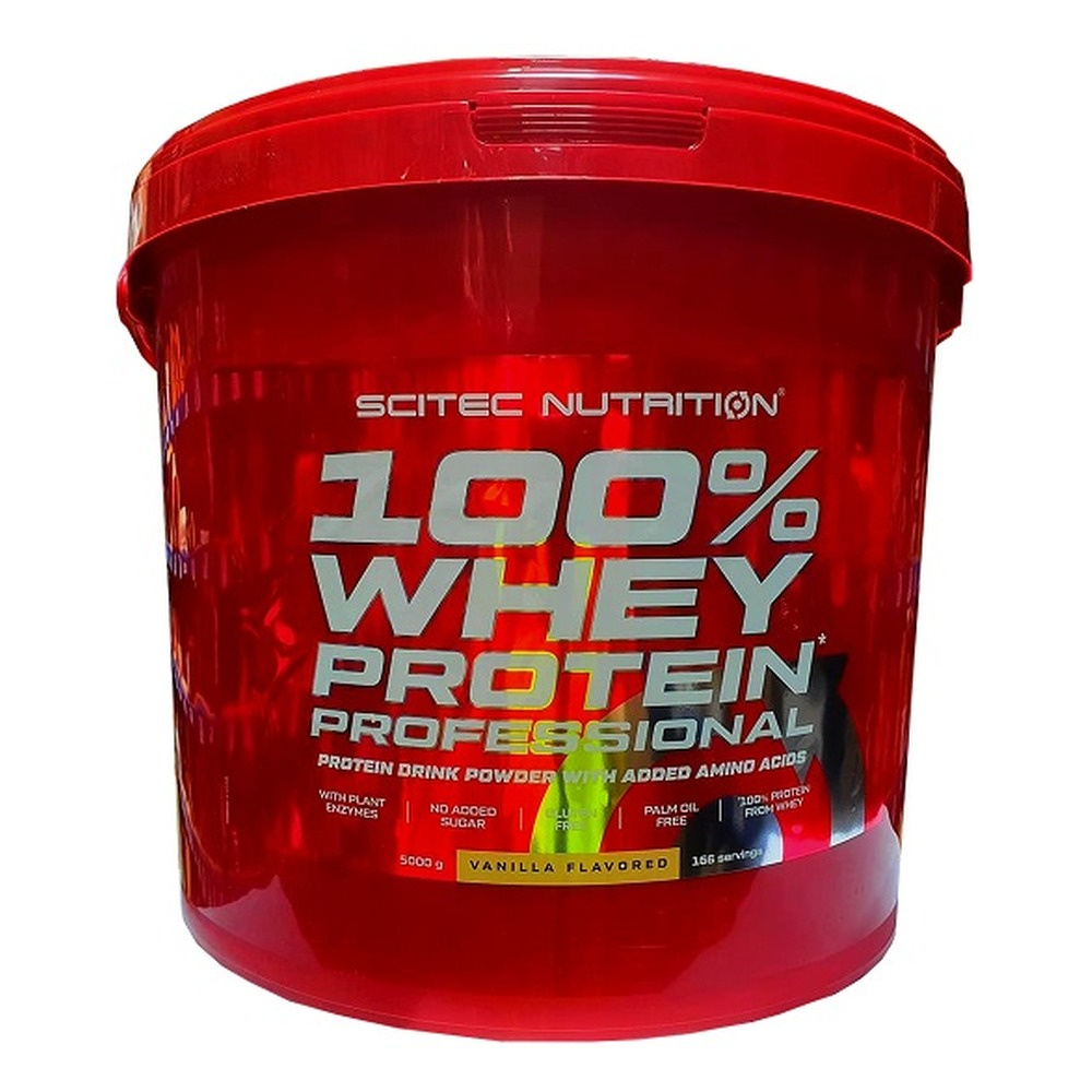 SciTec 100% Whey Protein Professional, Vanilla - 5000g