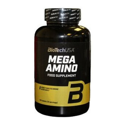 BioTechUSA Mega Amino Amino Acid Complex for Muscle Support 100 Tablets