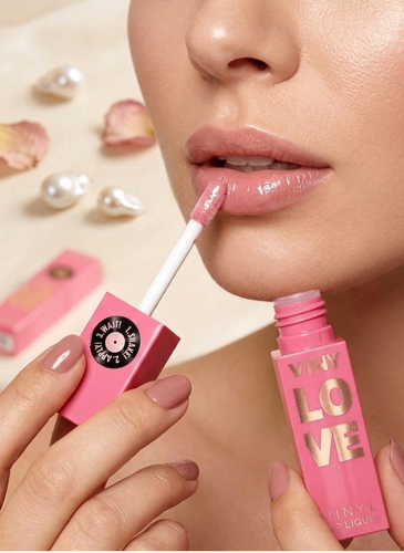 Eveline VinyLove Płynna Pomadka Winylowa z Efektem Gloss Nr 05 Rosy 4 ml