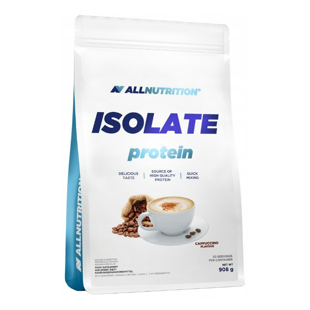 Allnutrition Isolate Protein Izolat Białka Serwatkowego Cappuccino 908g