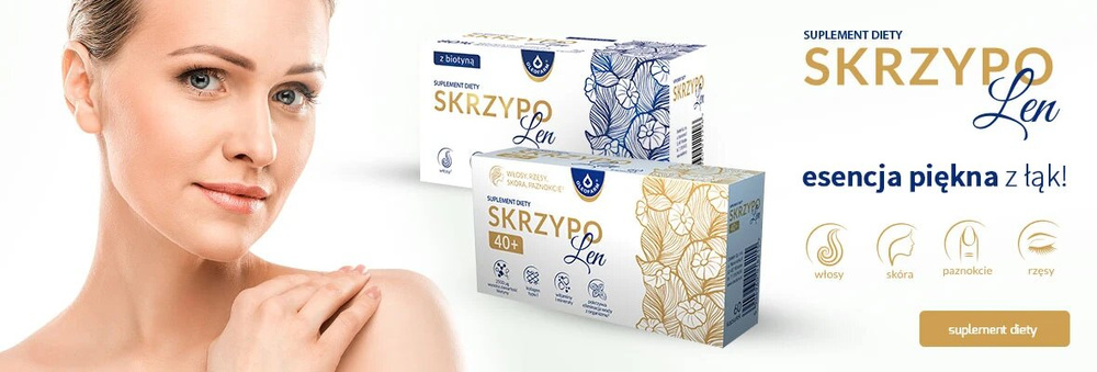 Oleofarm Skrzypolen 40+ dla Włosów Skóry i Paznokci 60 Kapsułek