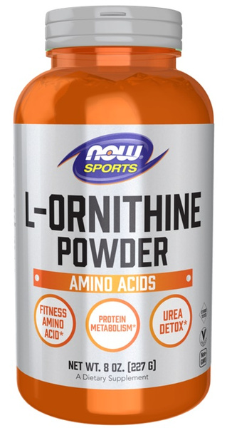 NOW Foods L-Ornithine Powder Detoxification and Regeneration Support 227g