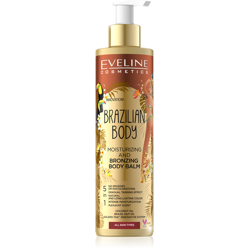 Eveline Brazilian Body 5in1 Moisturizing Bronzing Body Lotion 200ml