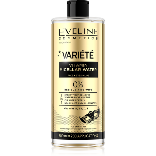 Eveline Variete Witaminowy Płyn Micelarny dla każdego Rodzaju Skóry 500ml