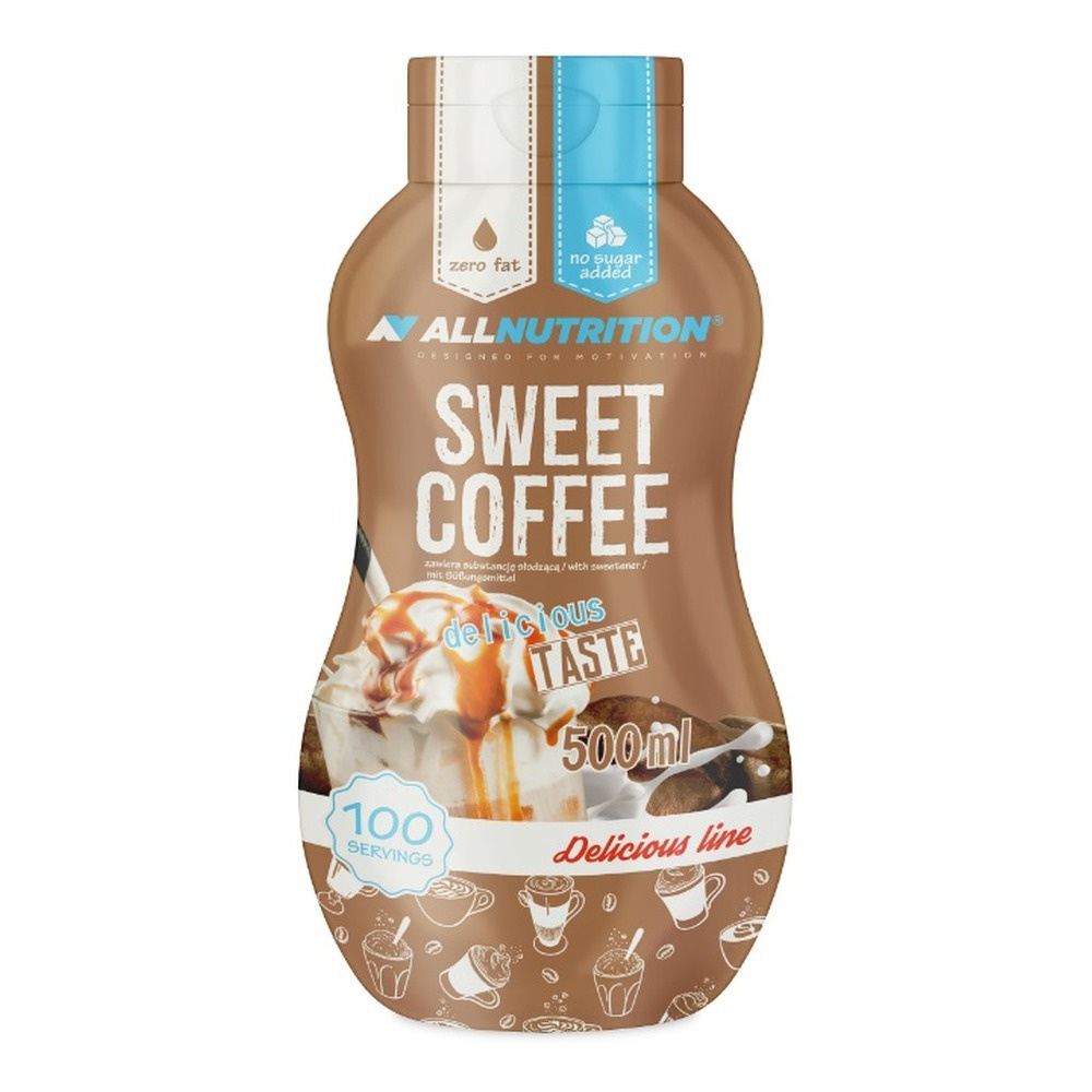 Allnutrition Sweet Sauce Sos do Deserów Sweet Coffee 500ml