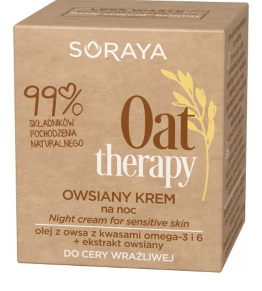 SORAYA Oat Therapy Oat Night Cream for sensitive skin 75ml