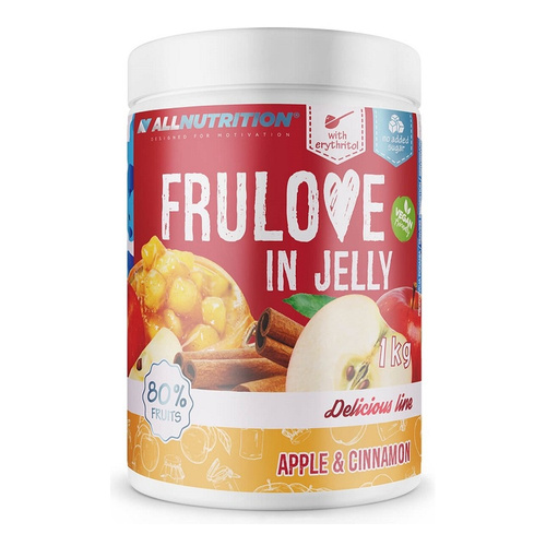 Allnutrition Frulove In Jelly Apple and Cinnamon Jabłka w Żelu z Cynamonem Do Deserów i Wypieków 1000g