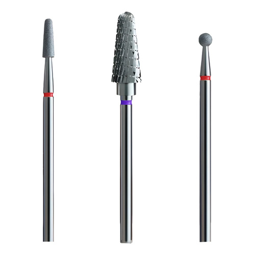 IQ Nails Basic Home Pack 3 Nail Care Drill Bits Package of 3 Cutters