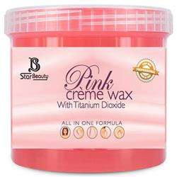 Star Beauty Professional Pink Cream Wax with Titanium Dioxide 450ml
