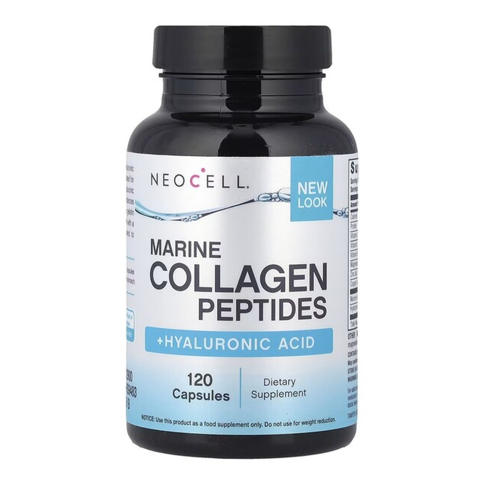 NeoCell Marine Collagen with Hyaluronic Acid for Healthy Skin 120 Capsules