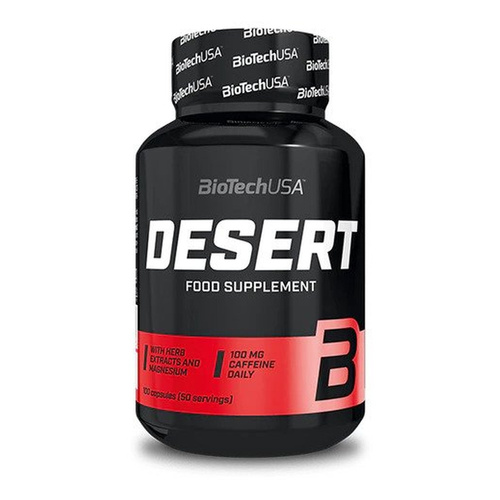 BioTechUSA Desert Supplement for Electrolyte Balance and Water Loss for Athletes 100 Capsules
