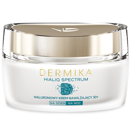 DERMIKA Hialiq Spectrum, Hialuronowy Krem nawilżający 30 + 50ml
