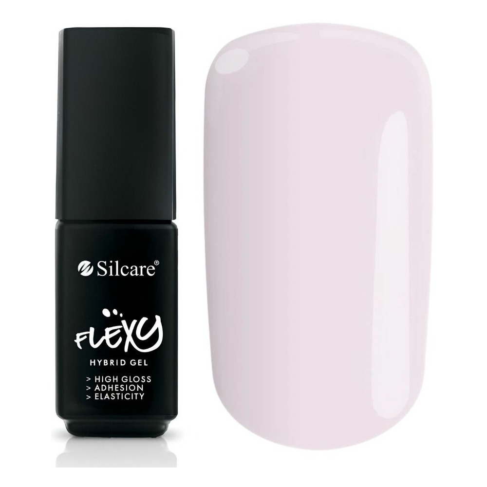 Silcare Flexy UV/LED Hybrid Nail Polish 15 Milky Pink 4.5g