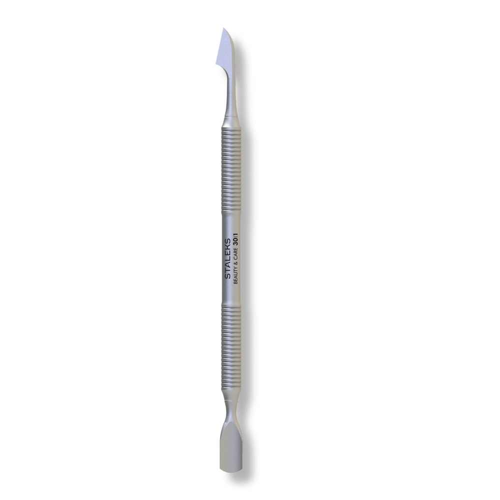 Staleks Beauty & Care Kopytko do Manicure 30 TYPE 1 Popychacz Wąski Zaokrąglony i Toporek 125 mm 1 Sztuka