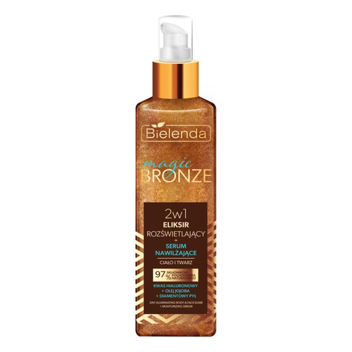 Bielenda Magic Bronze 2in1 Illuminating Elixir Face Body Serum 150ml