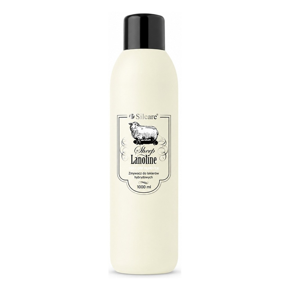 Silcare Soak Off Remover with Lanolin for Hybrid Polish & Acrylic 1000ml