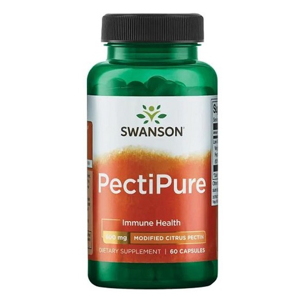Swanson PectiPure 600mg Modyfikowana Pektyna Cytrusowa 60 Kapsułek