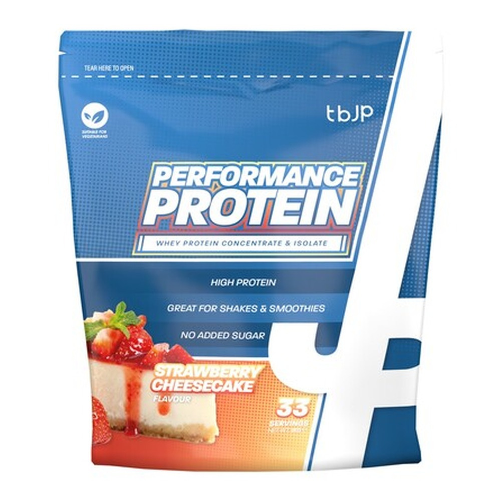 Trained by JP Performance Protein Whey Protein Blend Strawberry Cheesecake 1000g