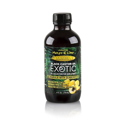 Jamaican Mango & Lime Black Castor Oil Marula with Seaberry Nawilżający Olejek do Włosów Suchych i Każdego Typu Skóry 118ml