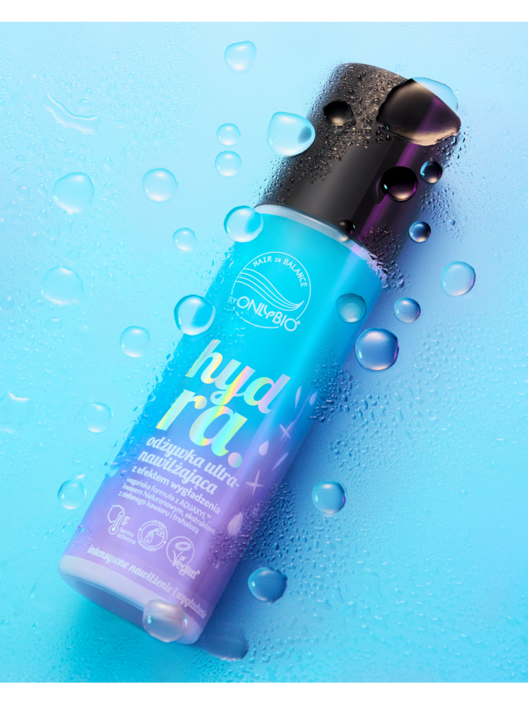 OnlyBio Hair in Balance Hydra Ultranawilżająca Odżywka z Efektem Wygładzenia dla Włosów Suchych 200ml
