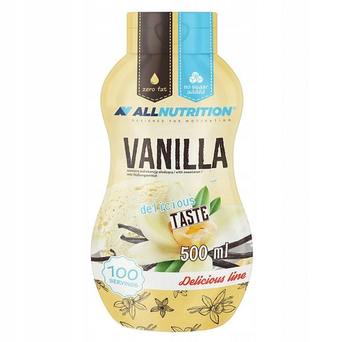 Allnutrition Sweet Sauce Sos do Deserów Vanilla 500ml