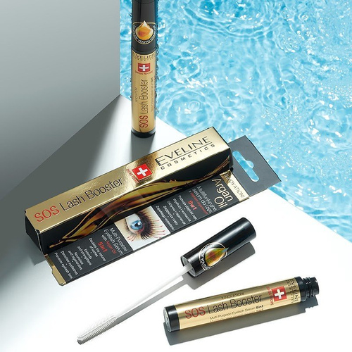 Eveline SOS Lash Booster Multifunkcyjne Serum do Rzęs z Olejkiem Arganowym 5w1 10ml