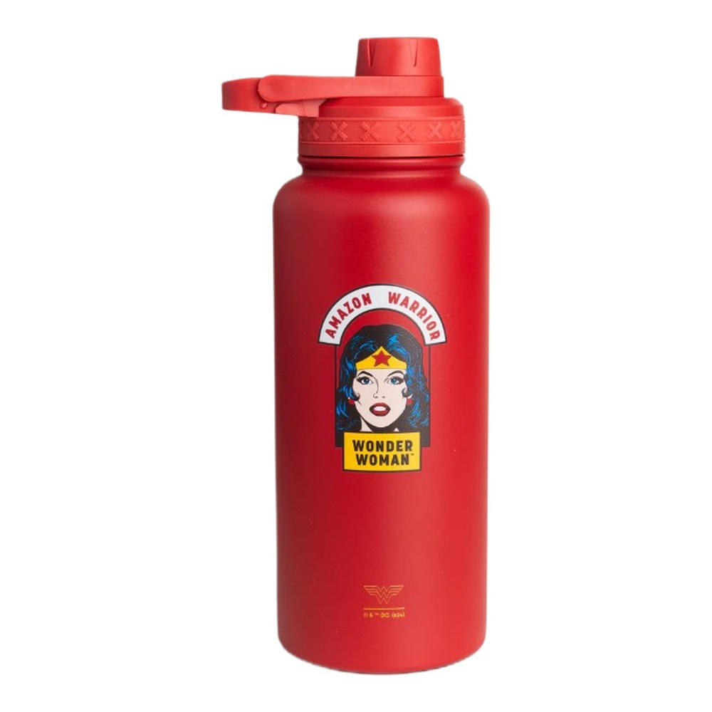 Bohtal Insulated Sports Bottle - DC Comics, Wonder Woman Amazon Warrior - 960 ml.