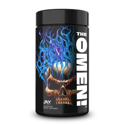 JNX Sports The Omen! Non-Stimulant Caffeine-Free Fat Burner For Weight Management 100 Vegan Capsules