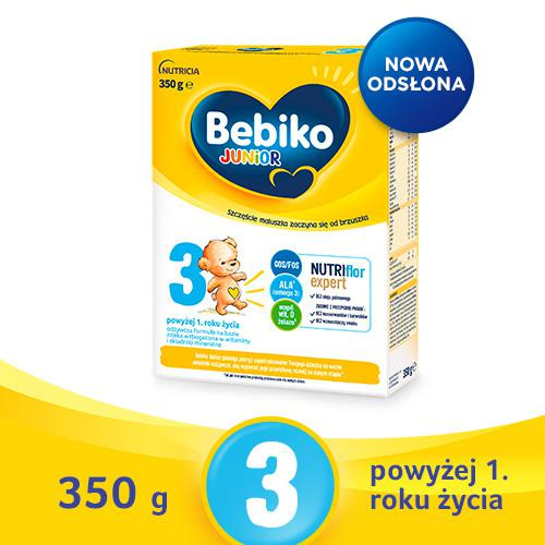 Bebiko Junior 3 Mleko Modyfikowane z Witaminami dla Dzieci Powyżej 1 Roku Życia 350g