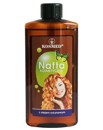 KOSMED NAFTA Kosmetyczna Do Włosów Z Olejkiem Rycynowym 150ml