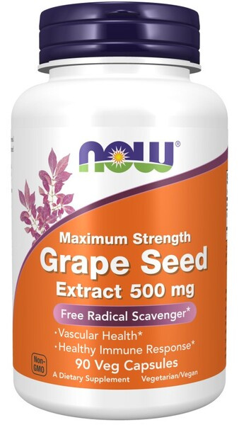 Grape Seed Extract, 500mg Maximum Strength - 90 vcaps