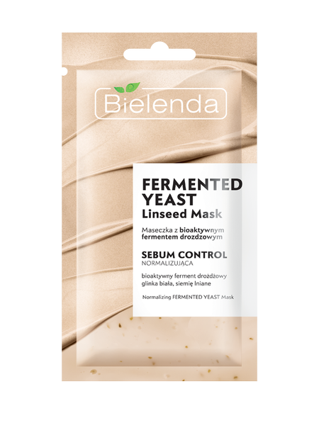 BIELENDA FERMENTED Yeast Linseed Mask Sebum Control Normalizing
