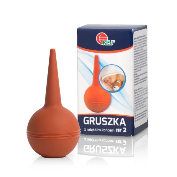 Gruszka z Miękkim Końcem do Nosa i Uszu dla Dzieci Nr 2 1 Sztuka